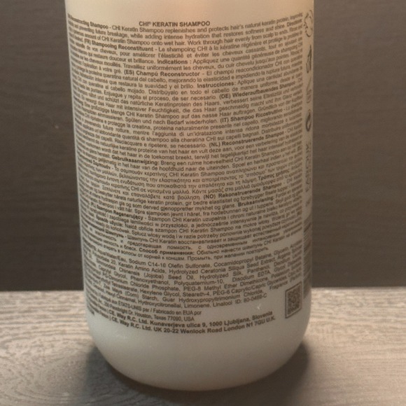 CHI Keratin Reconstructing Shampoo 12 oz pH 5.5 Sulfate & Paraben Free SHIPPING‎ - Picture 6 of 9